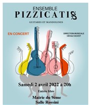 Concert ensemble Pizzicatis Salle Rossini - mairie du 9me arrondissement Affiche