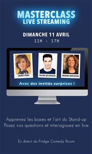 Masterclass en live streaming Le Fridge Comedy Affiche