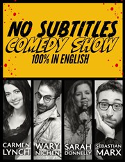 No Subtitles Comedy Show Le Trianon Affiche