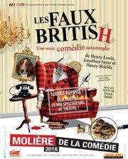 Les Faux British Thtre Comdie Odon Affiche