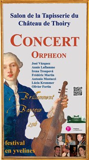 4ème Concert du festival Brillamment Baroque 2016 Chteau de Thoiry Affiche