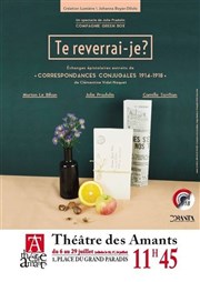 Te reverrai-je ? Thtre des Amants Affiche