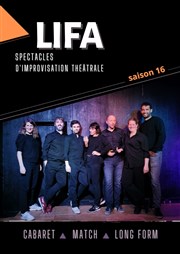 Spectacle d'improvisation théâtrale de la LIFA Caf de Paris Affiche