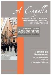 Choeur de chambre Agapanthe - A Capella Temple de Pentemont Affiche