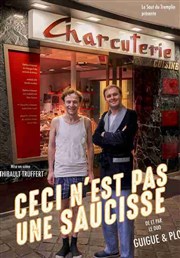 Ceci n'est pas une saucisse La Basse Cour Affiche