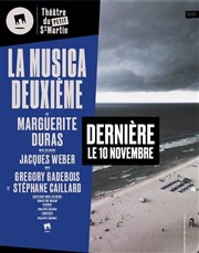 La musica deuxième Thtre du Petit Saint Martin Affiche