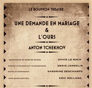 L'Ours et Une demande en mariage Bouffon Thtre Affiche