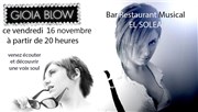 Gioa Blow Soul music live El Solea Affiche