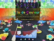 Lîle de couleurs Les Petits Z'Artistes Affiche