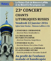 Chants Liturgiques Russes Eglise Saint Nicolas Affiche