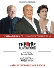 Le Grand Bilan de l'Humour Politique Thtre de la Tour Eiffel Affiche