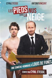 Les pieds nus dans la neige Thtre  l'Ouest Caen Affiche