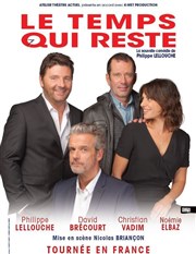 Le temps qui reste | de Philippe Lellouche | avec Philippe Lellouche, Christian Vadim, David Brecourt et Noémie Elbaz Thtre Armande Bjart Affiche