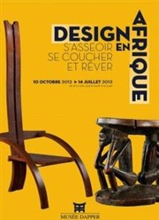 Design en Afrique, s'asseoir, se coucher et rêver Muse Dapper Affiche