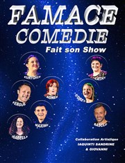 Famace Comédie fait son show Famace Thtre Affiche