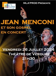 Jean Menconi et son Gospel Thtre de Verdure Affiche