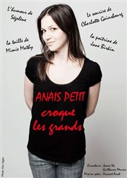 Anaïs Petit dans Anaïs Petit croque les grands Le Verbe fou Affiche