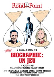 Biographie : un jeu | avec Isabelle Carré et José Garcia Thtre du Rond Point - Salle Renaud Barrault Affiche