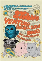 Radikal Satan + Ventura + Stnnng + Les Louise Mitchels + Mr Marcaille + Shub Canal 93 Affiche