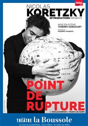 Nicolas Koretzky dans Point de rupture Thtre La Boussole - petite salle Affiche