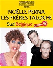 Noelle Perna et Les Frères Taloche dans Quand le Sud rencontre la Belgique Thtre Debussy Affiche