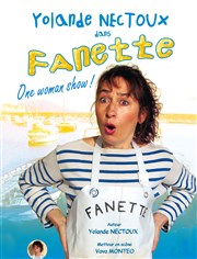 Yolande Nectoux dans Fanette la Poissonnière Caf Thtre de la Porte d'Italie Affiche