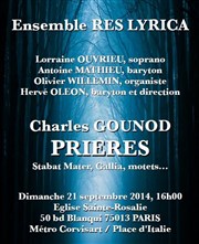 Charles Gounod, prières... Paroisse de Sainte Rosalie Affiche