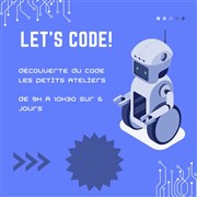 Découverte du code pour les 3/8 ans Montessori Square Affiche