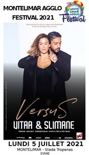 Vitaa et Slimane en concert Stade Tropenas Affiche