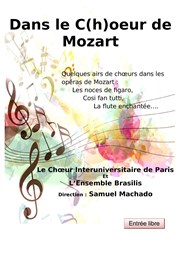 Dans le C(h)oeur de Mozart Temple de Pentemont Affiche