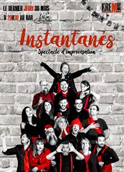 Instantanés dans Spectacle improvisé Caf Les Cariatides Affiche