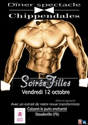 Soirée Chippendales Cabaret Le Puits Enchant Affiche