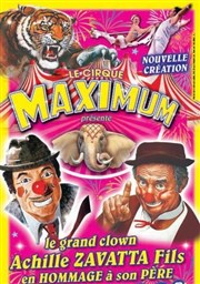 Grand Cirque Maximum dans L'authentique | - Marvejols Chapiteau Maximum  Marvejols Affiche