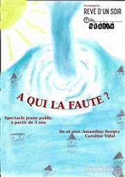 A qui la faute Thtre Divadlo Affiche