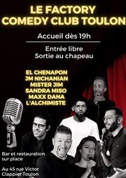 Le Factory Comedy Club Toulon Studio Factory Affiche