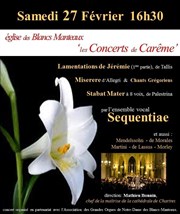 Miserere d'Allegri & Chants Grégoriens - Stabat Mater à 8 voix, de Palestrina Eglise Notre-Dame des Blancs-Manteaux Affiche