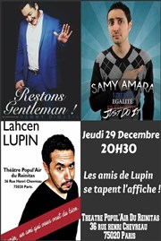 Lupin invite ses ami-e-s pour se taper l'affiche au Popul'air Thtre Popul'air du Reinitas Affiche