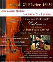 Violoncelliste Virtuose Eglise Notre-Dame des Blancs-Manteaux Affiche