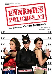 Ennemies Potiches N°1 Thtre Comdie Odon Affiche