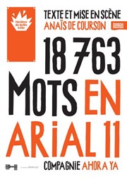 18 763 mots en arial 11 Thtre de Belleville Affiche