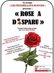 Rose a disparu ! Thtre Acte 2 Affiche