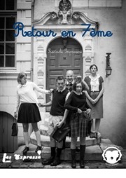 Retour en 7ème Le Bouffon Bleu Affiche