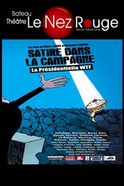 Satire dans la campagne Le Nez Rouge Affiche