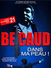 Becaud dans ma peau Le Zbre de Belleville Affiche