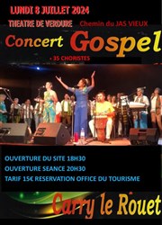 Gospel avec les Shiny Colors Thtre de Verdure Affiche