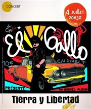 El Gallo - Tierra y Libertad Thtre El Duende Affiche