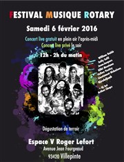 Festival musique Rotary Espace V - Roger Lefort Affiche