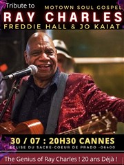 Freddie Hall Soul & Gospel : Tribute to Ray Charles Eglise du Sacr-Coeur du Prado Affiche