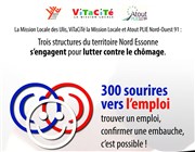 300 sourires vers l'emploi Ecole Polytechnique - Salle Poincar Affiche