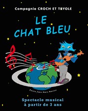 Le Chat Bleu Thtre Le Fil  Plomb Affiche